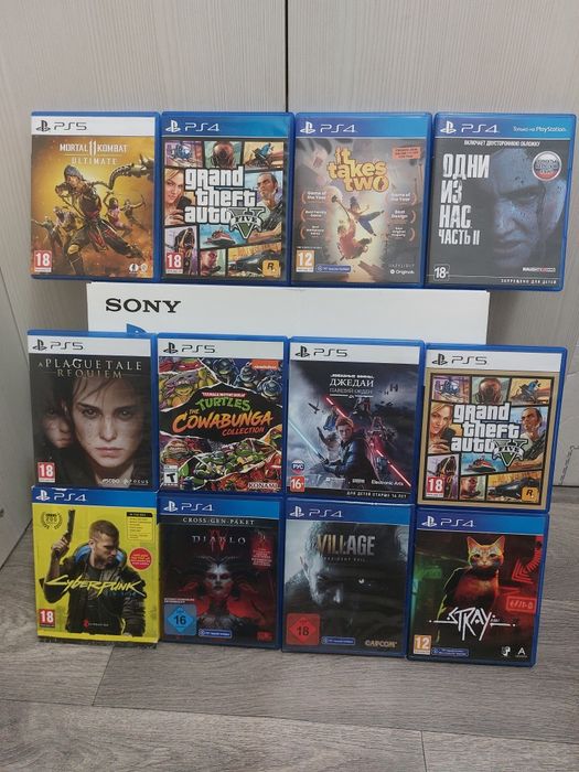 Продам или Обмен Игры PS4, PS5