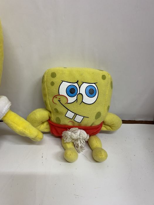 Lot 2 jucării din pluș SPONGE BOB mascote desene animate
