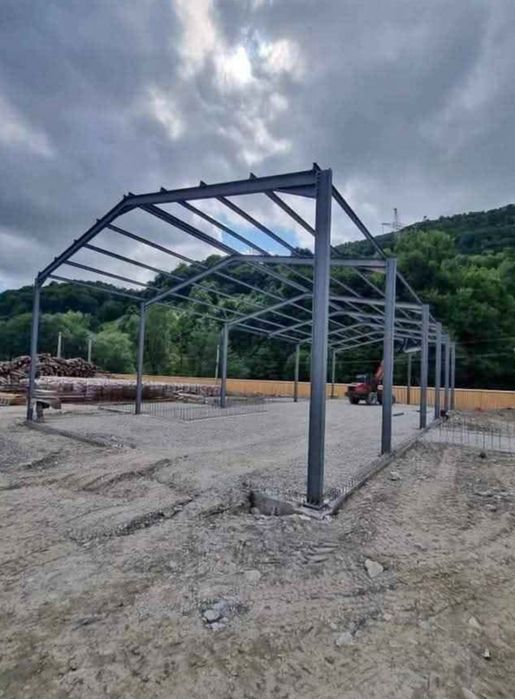 Vând hală metalică 8x15 din profil IPE facem și alte dimensiuni la com