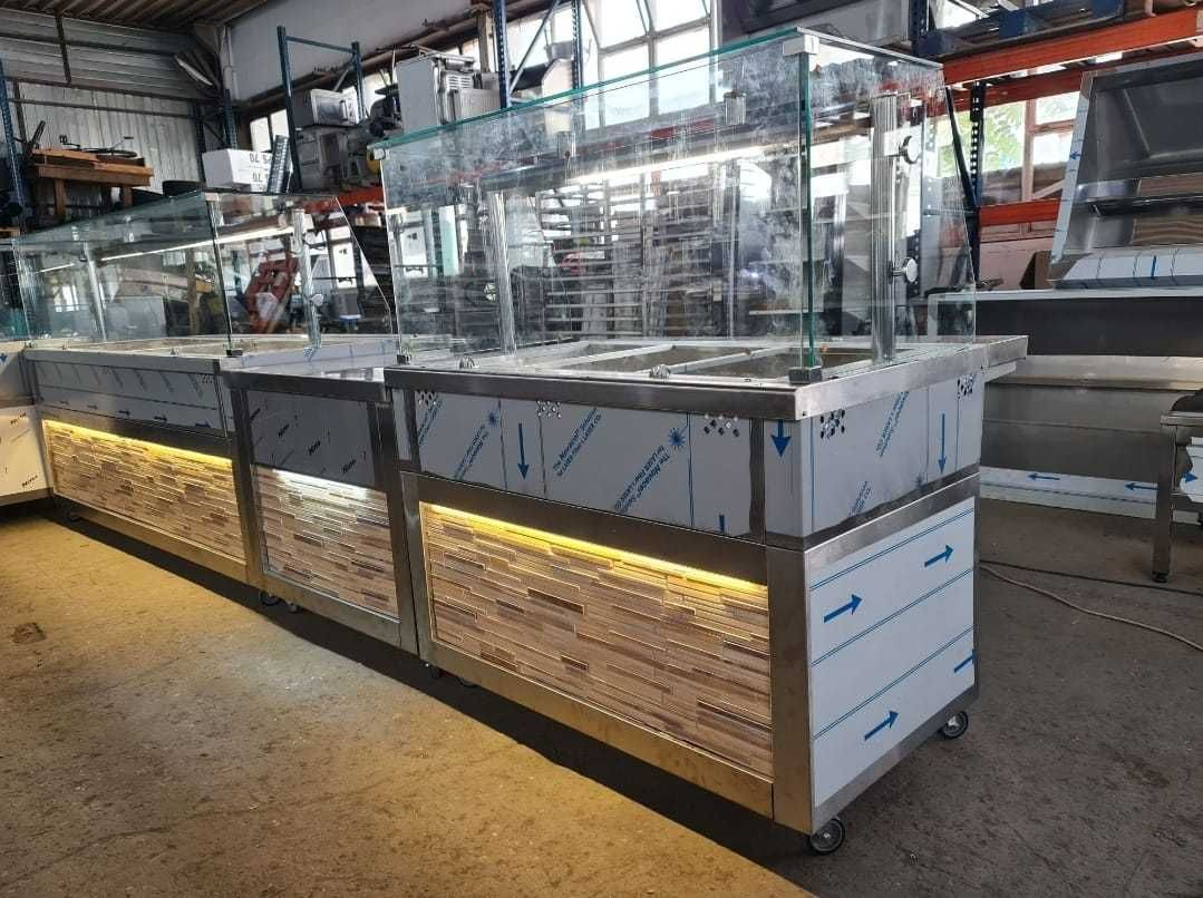 Vitrine CALDE / Vitrine RECI / FABRICA Linii Autoservire / HORECA DEP/