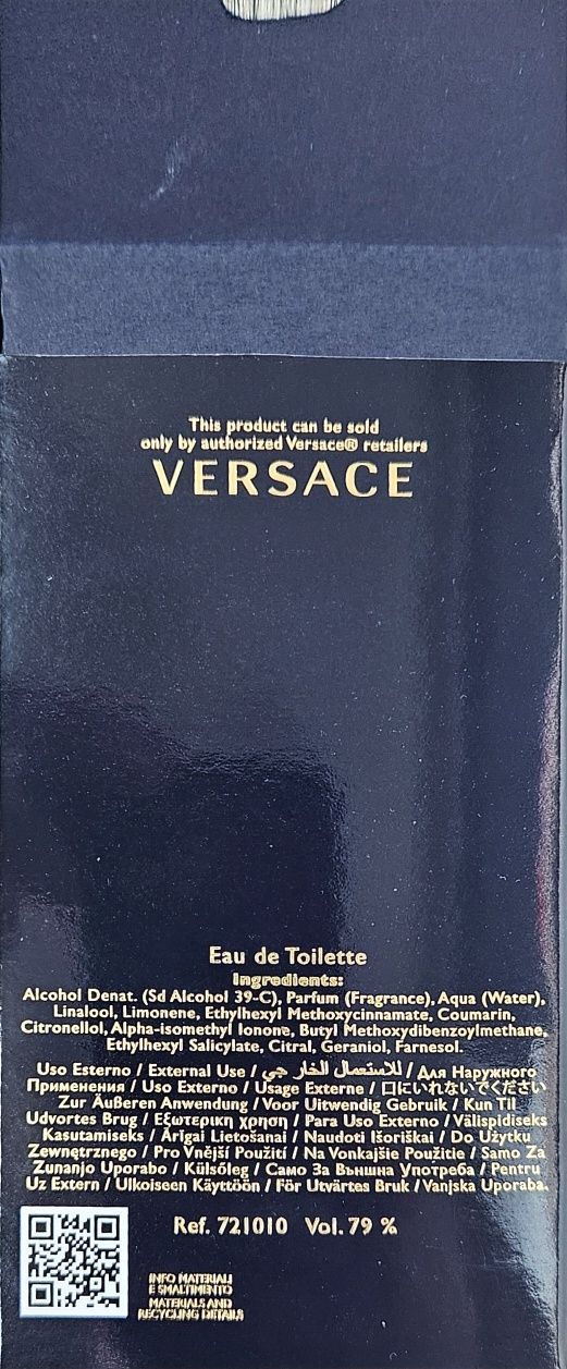 Versace Dylan Blue