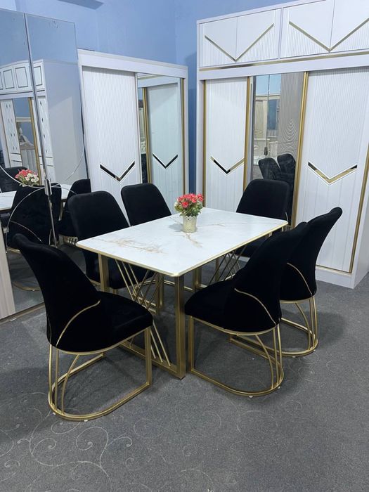 6.1 stol stulimiza oshxona va kafelar uchun mojalangan