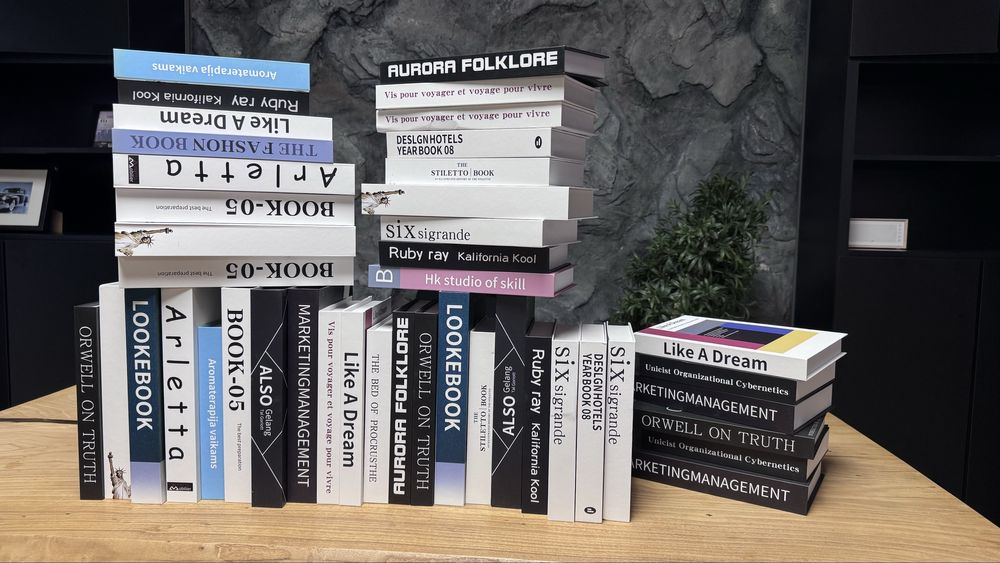 Декоративные Книги для Стильного Интерьера