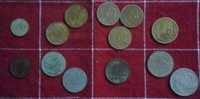 Лот от седем номинала на тринадесет монети от НРБ- 1951, 52, 54, 59г.
