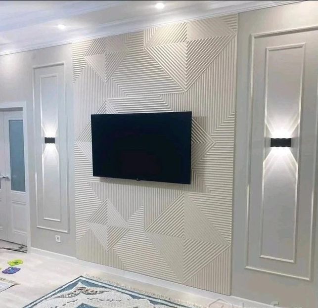 Декоративный кирпич и 3D панели, лепнина, колонны, галтели