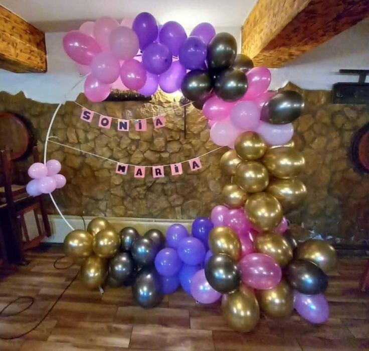 Arcade și decoruri baloane