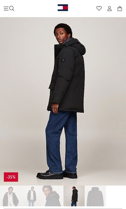 Ново Tommy Hilfiger яке с пух