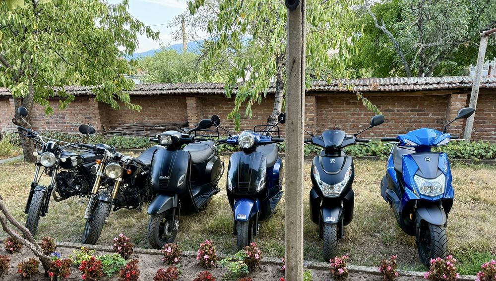 Скутери 50cc 4t Peugeot, Kymco, Sym, Yamaha, Piaggio, Btc