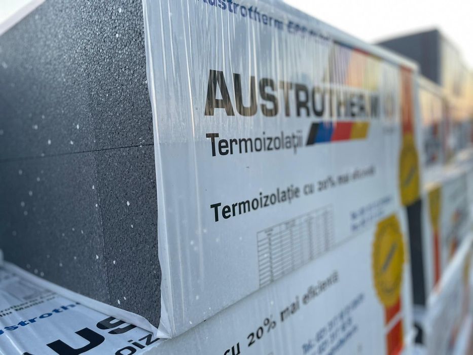 Polistiren ignifugat grafitat Austrotherm - cel mai bun pret! Stoc!