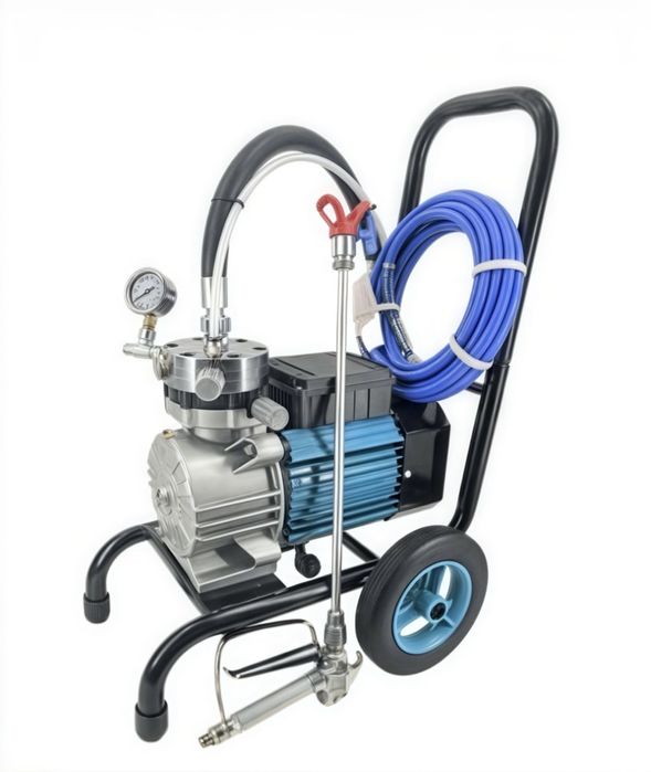 Краскораспылитель 5800W — мощный и удобный для ремонта!