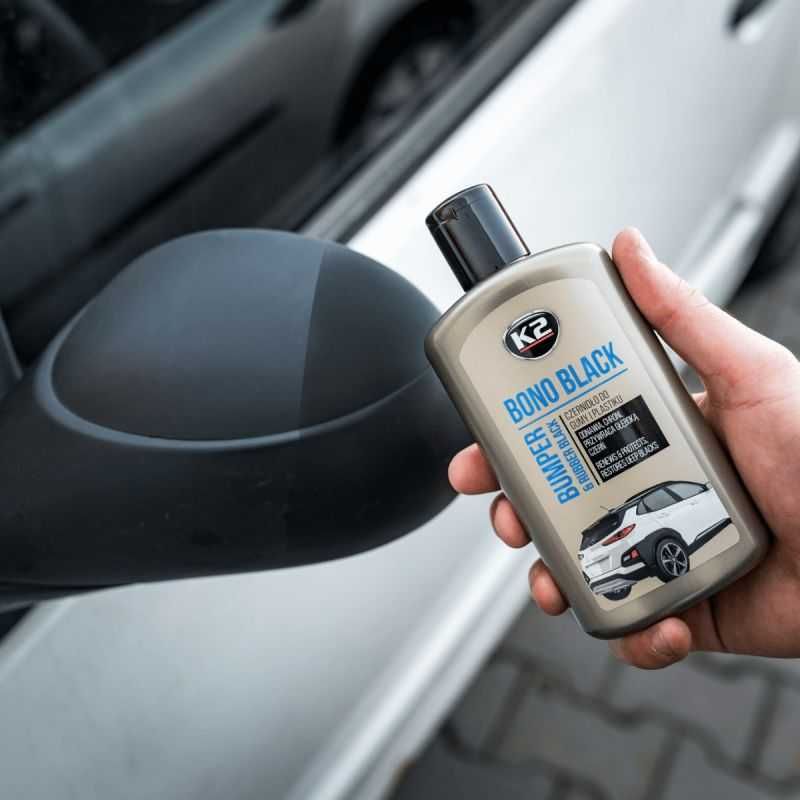 Черна вакса за възстановяване автомобилни брони - К2 BONO BLACK