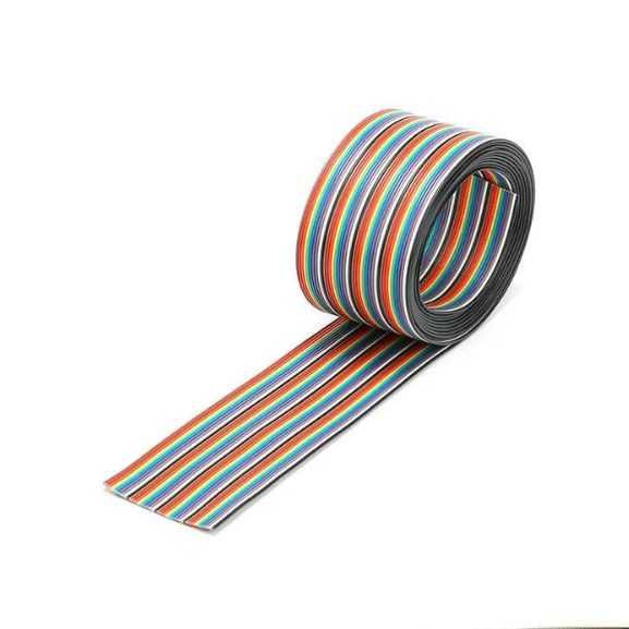 Цветной ленточный провод 40-пин 1-метр