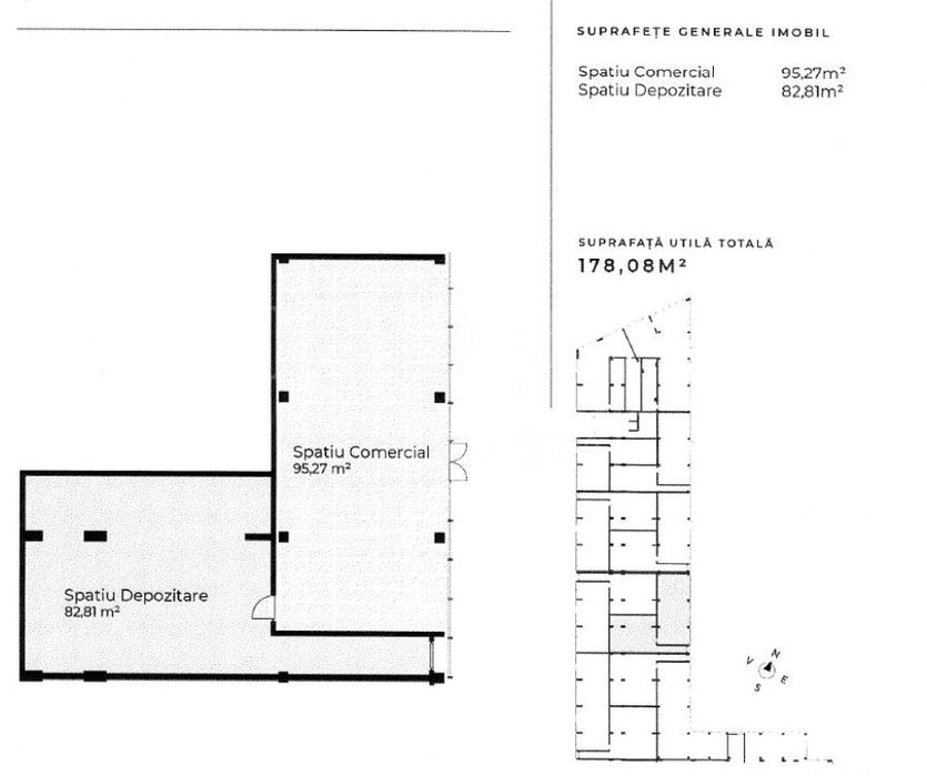 Spatiu comercial de vanzare in Sopor, Cluj Napoca
