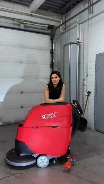 Поломоечная машина Shelby Clean SC60ВТ + щетка и стяжка в ПОДАРОК