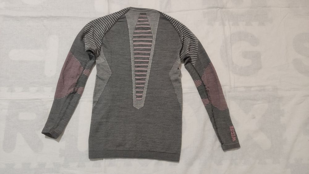 Bluza de corp ski wool lînă base layer L dama fete