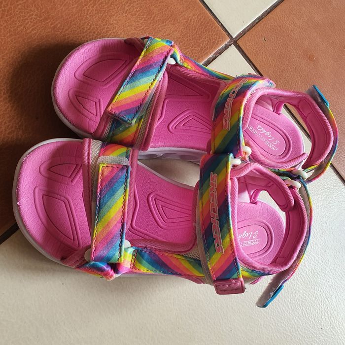 Sandale skechers fetiță