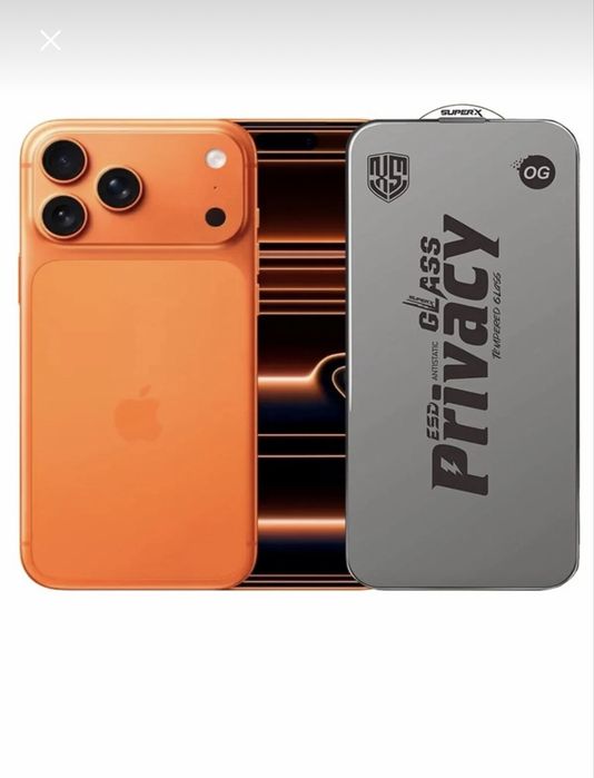 Folie sticla Privacy - iPhone 17 ProMax/Pro/Air-iPhone16ProMax iPh13PM
