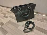 НОВА Черна изискана дамска чанта от изкуствена кожа | NEW Black bag