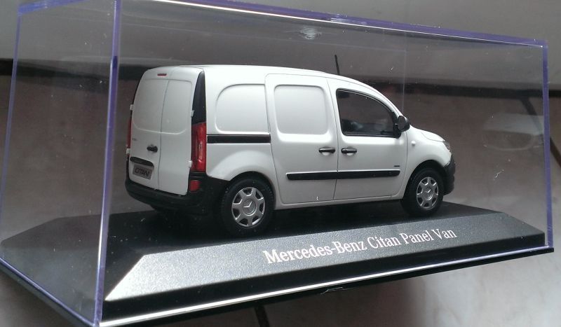 Macheta Mercedes Benz Citan Van (W415) 2013 alb - Minichamps 1/43