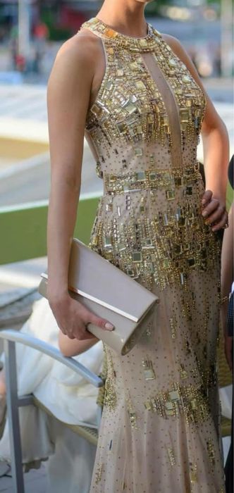 Рокля Sherri Hill русалка размер S