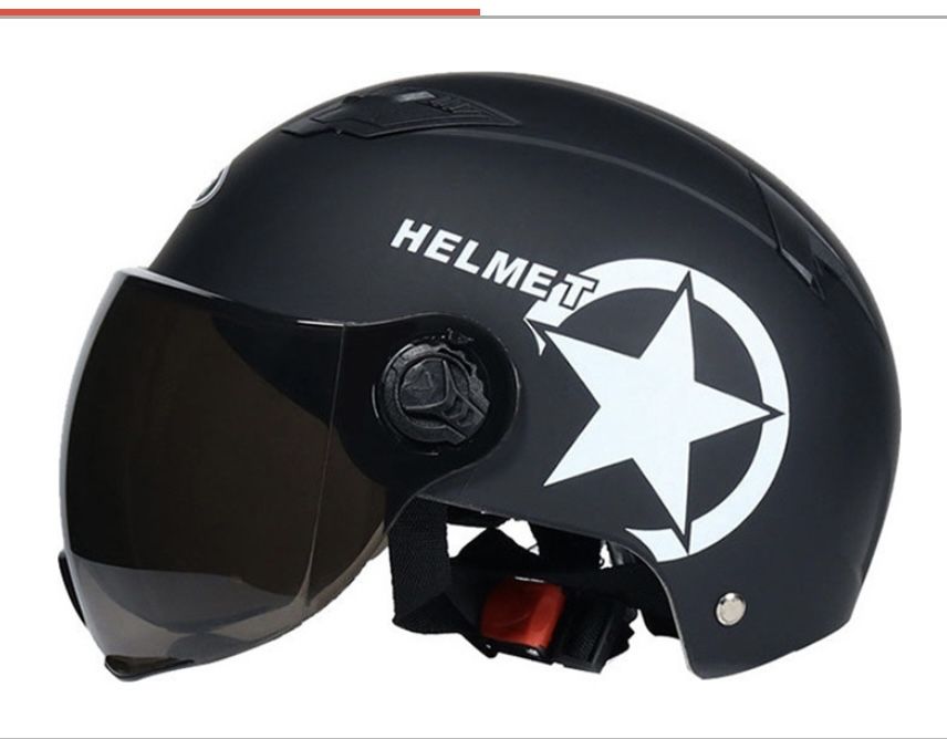 Новый шлем для мопеда мотошлем