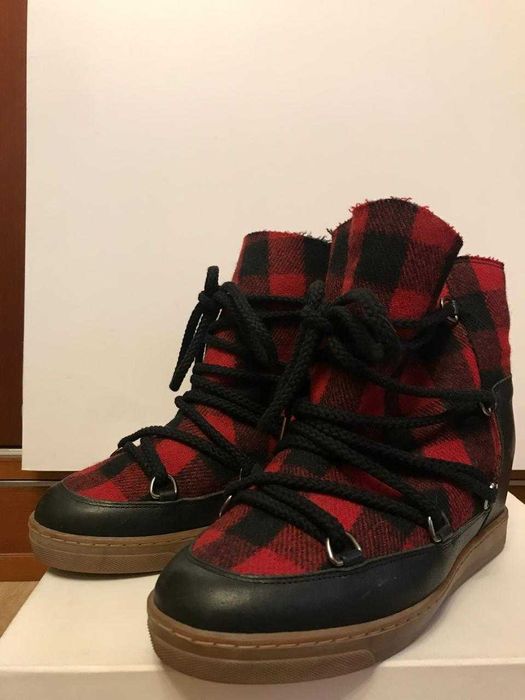 Isabel Marant ботинки оригинал, бу 39 размер, немного маломерят.