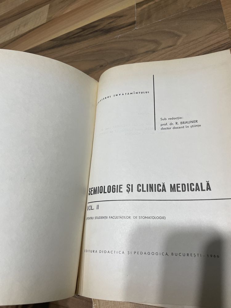 Semiologie si clinica medicala- R. Brauner