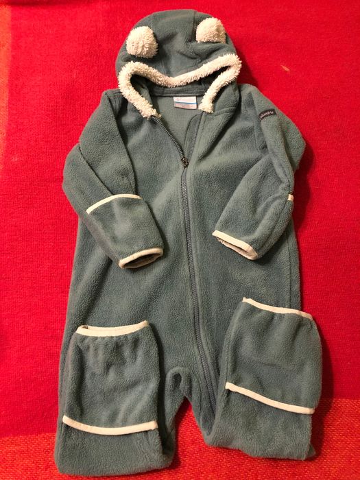 Columbia детски поларен гащеризон с ушички 86/92