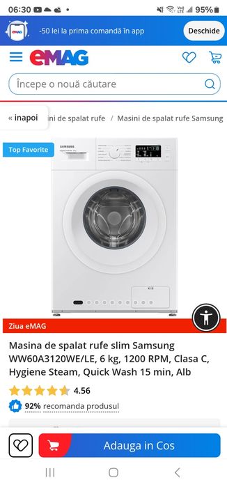 Masina de spalat bosch maxx5