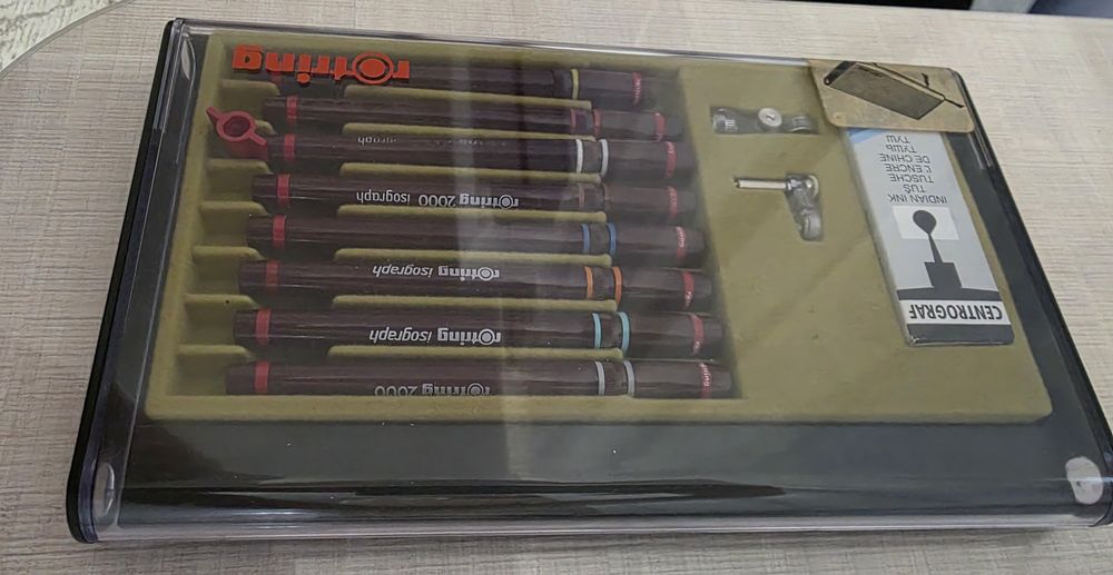 Рапитографи Rotring 8 бр.
