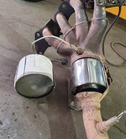 Установим пламики и принимаем катализаторы