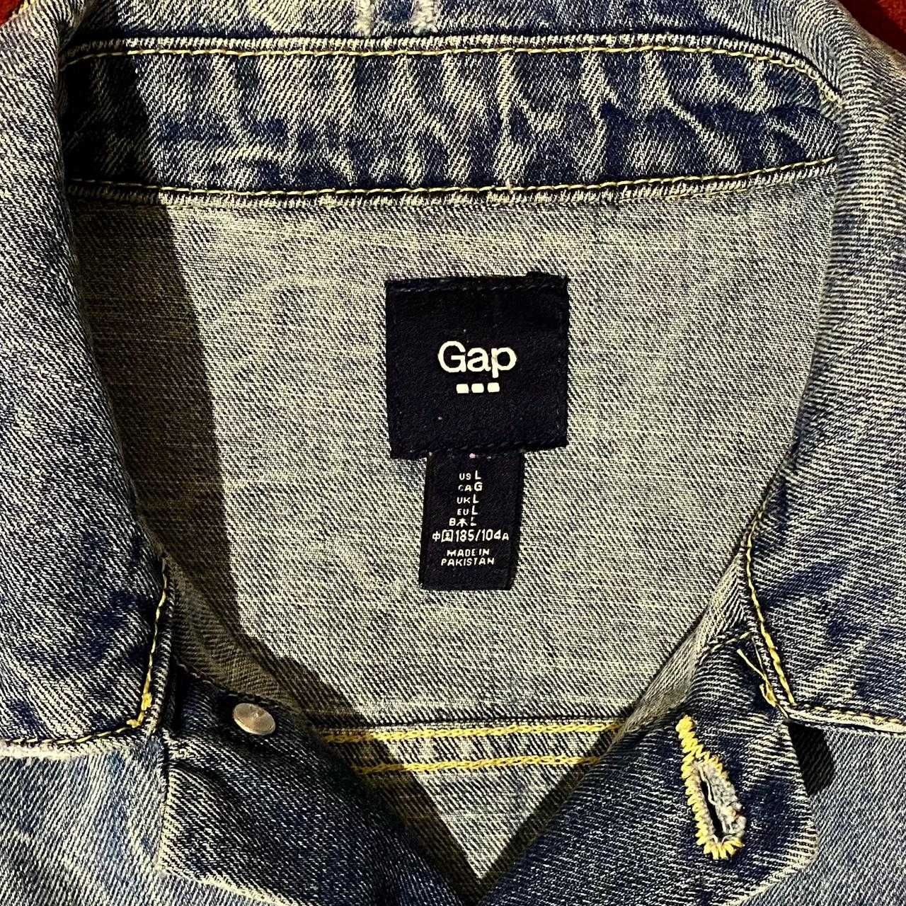 Фирмен. джинсовка от "Gap" original L-ка на 50-52 разм. Unisex