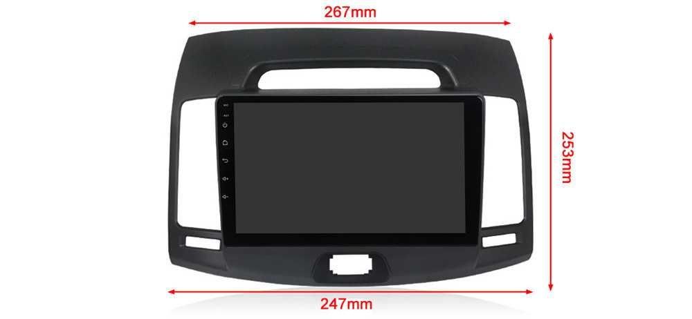 Navigatie Android 14 HYUNDAI ELANTRA 2006 1/8 Gb Waze CarPlay CAMERA