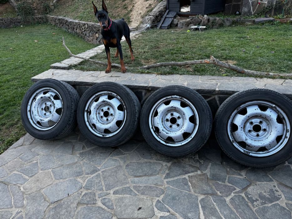 Jante cu anvelope IARNA Volkswagen Transporter, Caravell, T5, T6, T5