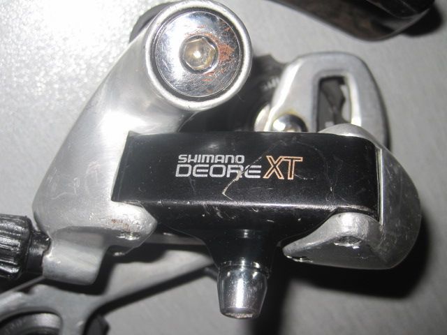 Shimano Deore XT-rdM735/fdM736 комплект MTB дерайльори-Ретро