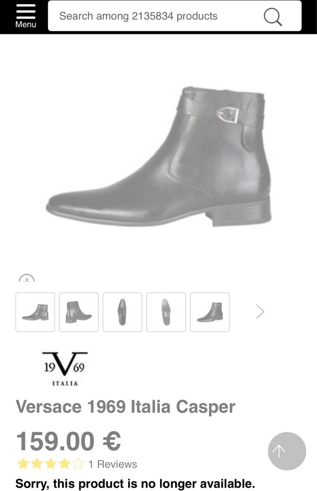 Versace 1969 Италия Casper