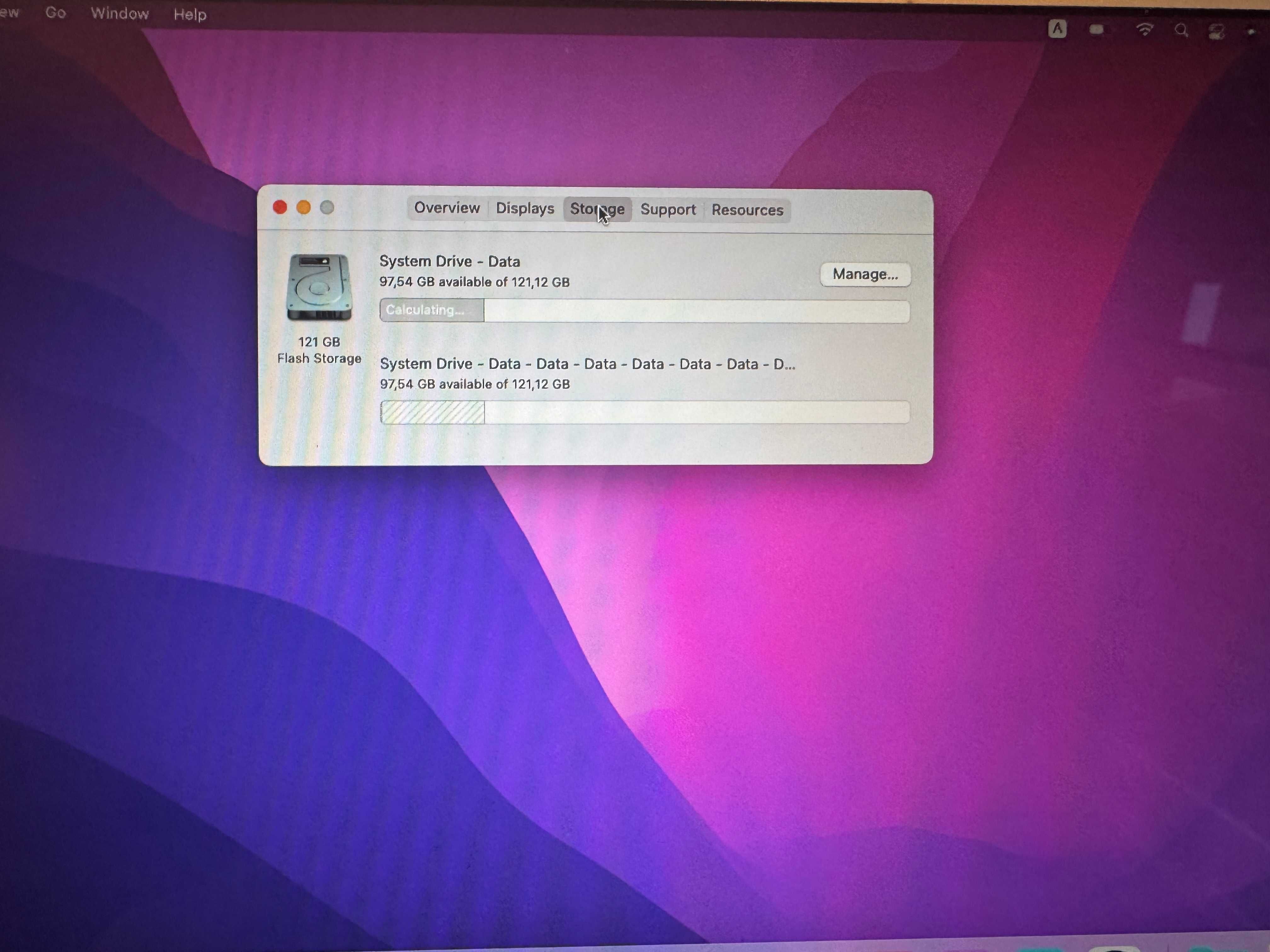 MacBook Air Silver, 13.3", 128GB SDD, 4GB RAM, WiFi