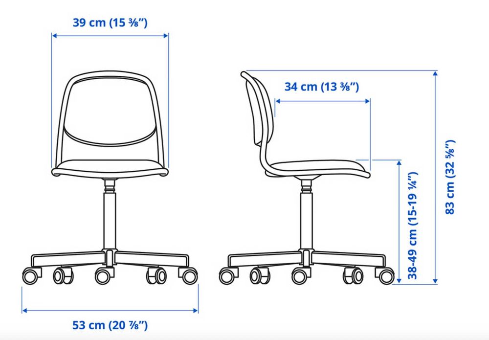 Scaun de birou ergonomic pentru copii, alb cu gri