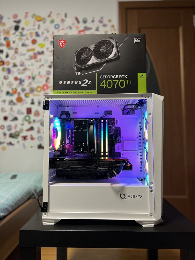 PC Gaming RGB RTX 4070ti Ryzen 7 5700x3d 32gb