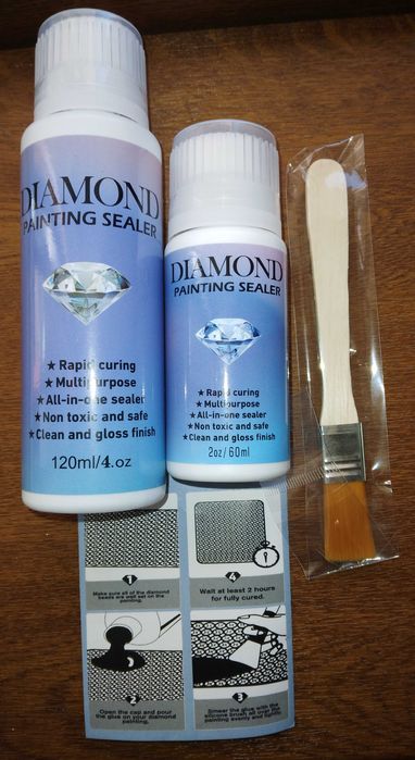 Лепило за диамантени гоблени и пъзели