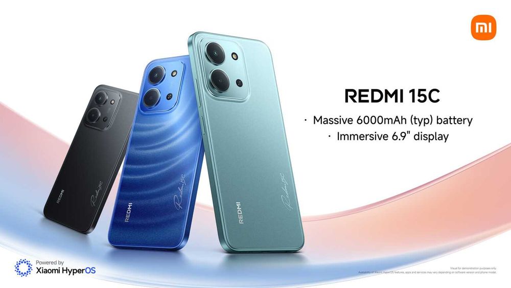 Новая модель Redmi 15C 256Gb 16GB(8+8). Запечатан, оригинал, доставка