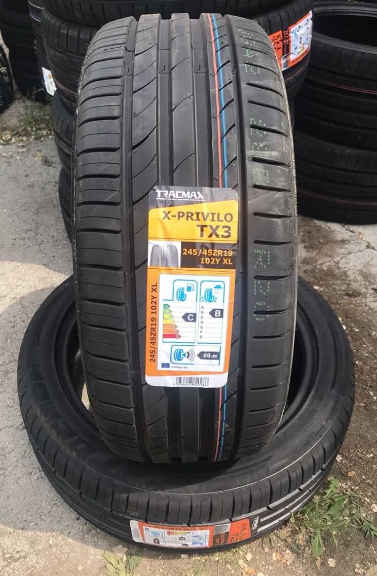 Летен спорт пакет TRACMAX 245/45R19 и 275/40R19  БОРД  275/40/19