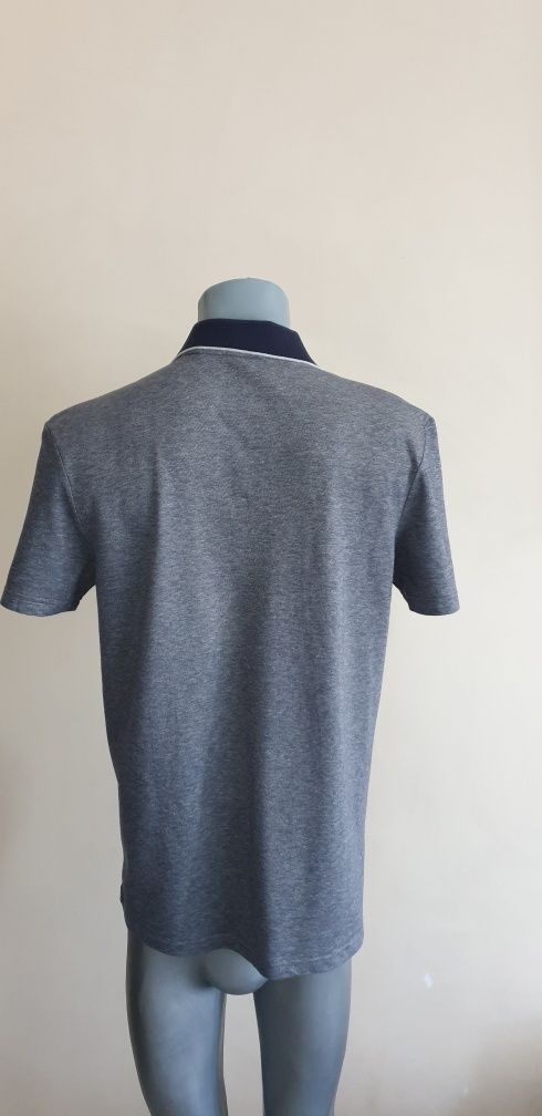 Hugo Boss PeOxford Pique Cotton Mens Size M НОВО! ОРИГИНАЛНА Тениска!