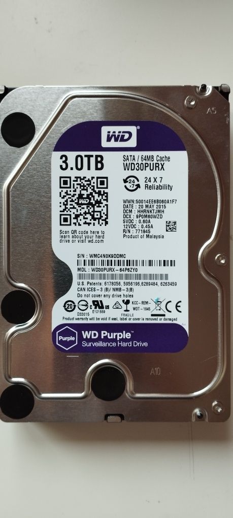 HDD WD 3 TB Жёсткий диск 3 ТБ