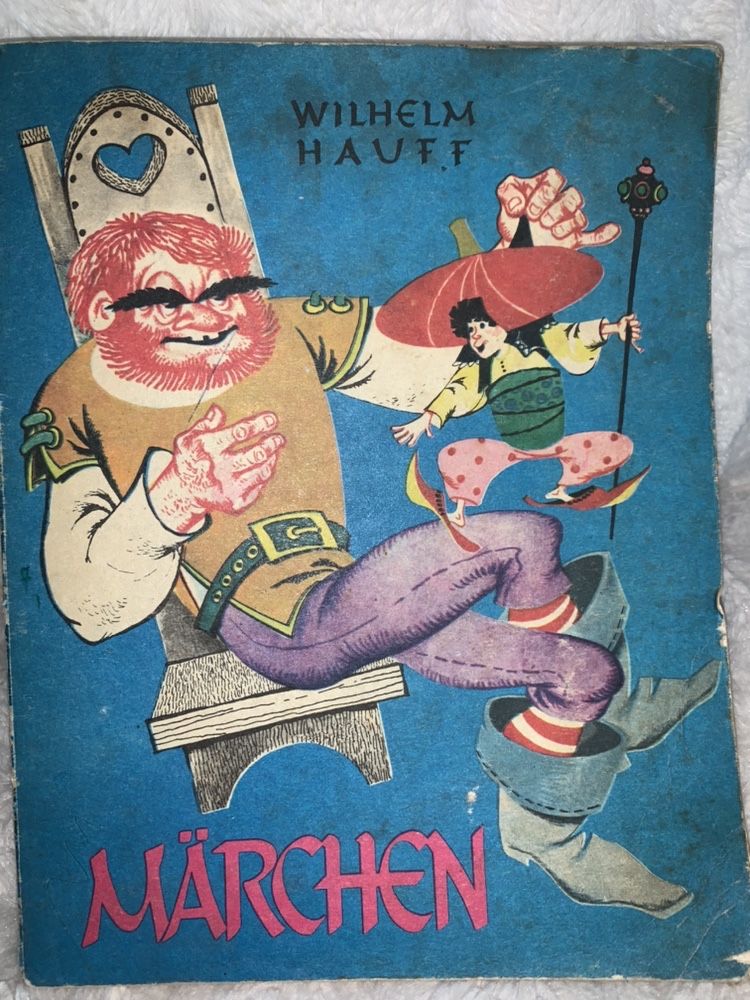 Basme Wilhelm Hauff, 1983, lb germana Marchen ilustrații Livia Rusz