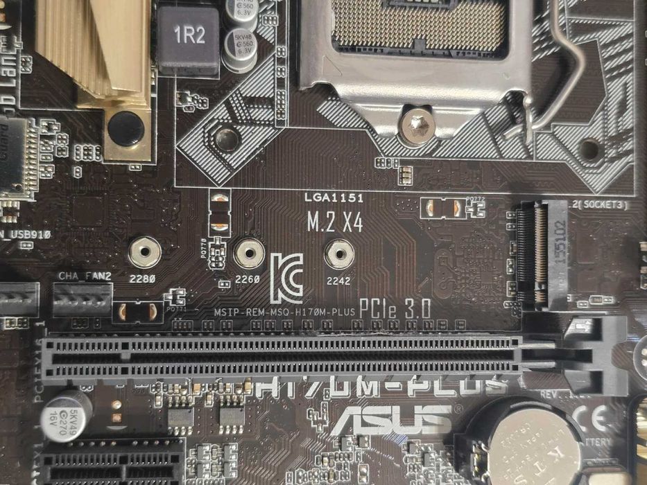 Placa de baza ASUS H170M-PLUS, Socket 1151, DDR4, TYPE-C, M2 - poze