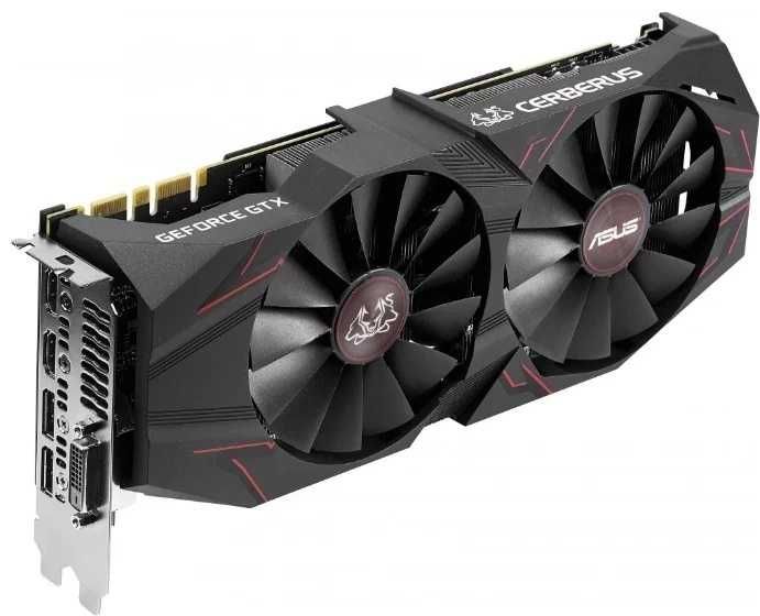 Видеокарта ASUS GeForce GTX 1070 Ti CERBERUS-GTX1070TI-A8G
