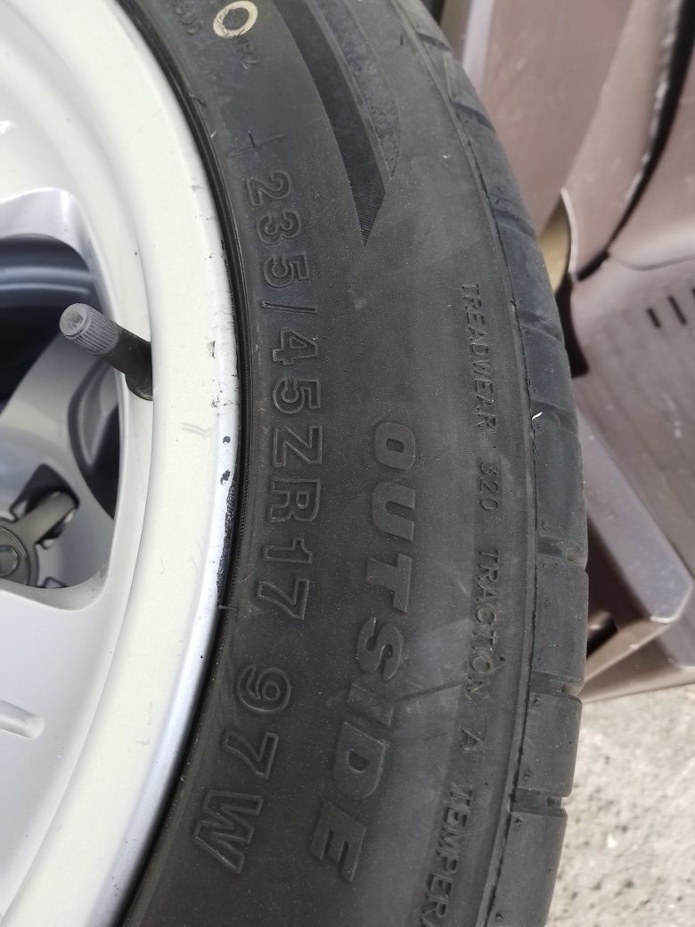 Алуминиеви джанти на Ауди 17 цола