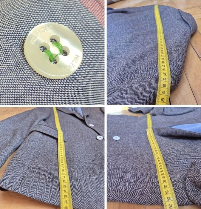 Sacou Bărbați Premium Tommy Hilfiger Tailored Mizner, Lână Virgină 98