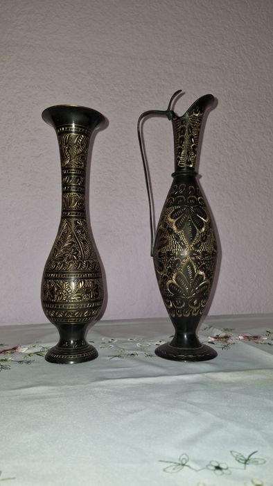 Индийские вазы в хорошем состоянии